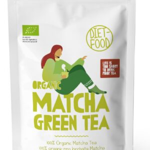 HERBATA ZIELONA MATCHA BIO 100 g - DIET-FOOD (1 szt.)