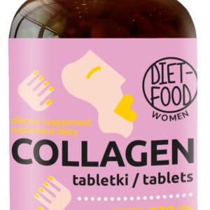 KOLAGEN WOŁOWY (400 mg) 300 TABLETEK - DIET-FOOD (1 szt.)