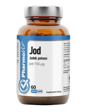 JODEK POTASU (150 µg) BEZGLUTENOWY 60 KAPSUŁEK - PHARMOVIT (CLEAN LABEL) (1 szt.)