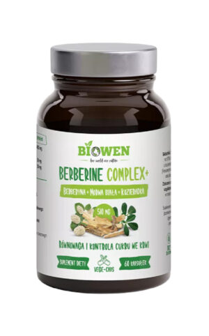 BERBERYNA COMPLEX+ BEZGLUTENOWA 60 KAPSUŁEK - BIOWEN (1 szt.)