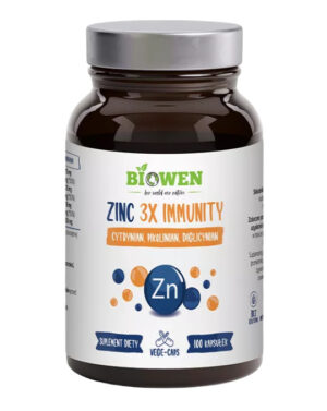 CYNK (15 mg) 3X IMMUNITY BEZGLUTENOWY 100 KAPSUŁEK - BIOWEN (1 szt.)