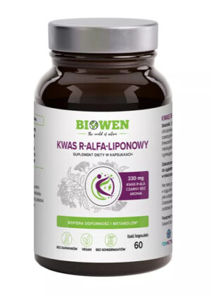 KWAS R-ALFA-LIPONOWY (300 mg) 60 KAPSUŁEK - BIOWEN (1 szt.)