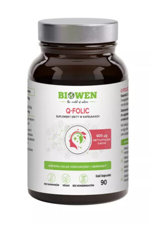 Q-FOLIC (600 ug) 90 KAPSUŁEK - BIOWEN (1 szt.)