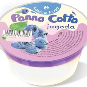 DESER PANNA COTTA Z JAGODAMI 120 g - LAVICA FOOD (1 szt.)