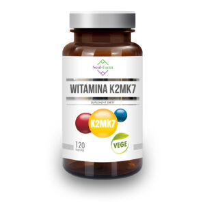 WITAMINA K2 MK7 (100 µg) 120 KAPSUŁEK - SOUL FARM (1 szt.)