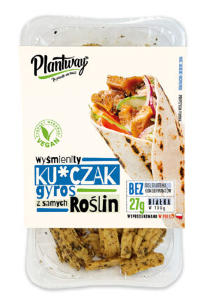 KURCZAK ROŚLINNY A'LA GYROS 160 g - PLANTWAY (2 szt.)