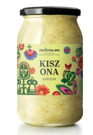 KAPUSTA KISZONA BIO 900 g (800 g) - DELIKATNA (2 szt.)