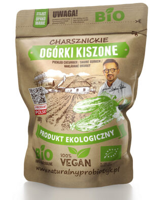 OGÓRKI KISZONE BIO 1000 g (500 g) - CHARSZNICKIE POLA NATURY (2 szt.)