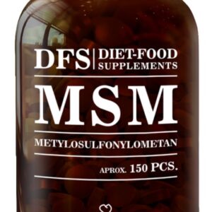 MSM SIARKA ORGANICZNA (750 mg) 150 TABLETEK - DIET-FOOD (1 szt.)