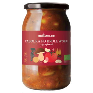 FASOLKA PO KRÓLEWSKU Z BOROWIKAMI BIO 900 ml - DELIKATNA (1 szt.)
