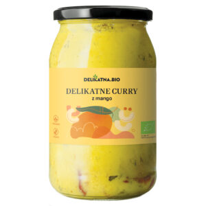CURRY DELIKATNE Z MANGO I ORZECHAMI NERKOWCA BIO 900 ml - DELIKATNA (1 szt.)