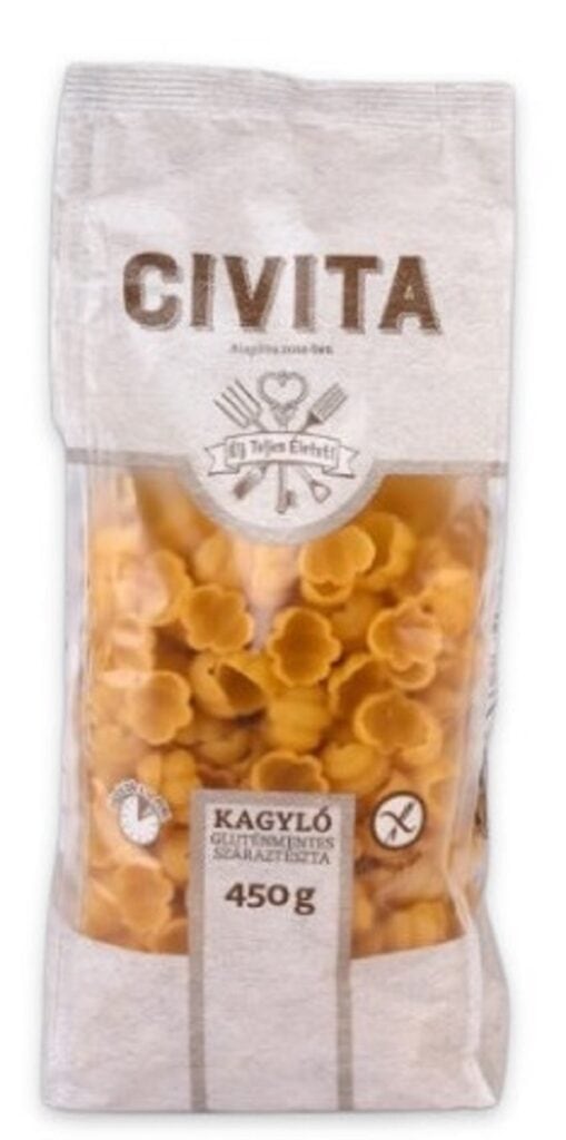MAKARON (KUKURYDZIANY) MUSZELKI BEZGLUTENOWY 450 g - CIVITA (1 szt.)
