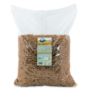 MAKARON (SEMOLINOWY RAZOWY) PENNE BIO 5 kg - HORECA (1 szt.)