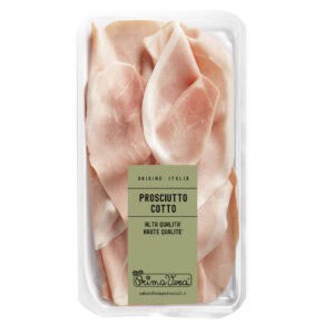 SZYNKA GOTOWANA PROSCIUTTO COTTO PLASTRY BEZGLUTENOWA BIO 100 g - PRIMAVERA (1 szt.)