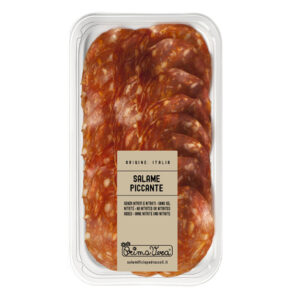 SALAMI PICCANTE DOJRZEWAJĄCE PLASTRY BEZGLUTENOWE BIO 70 g - PRIMAVERA (1 szt.)
