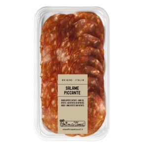 SALAMI PICCANTE DOJRZEWAJĄCE PLASTRY BEZGLUTENOWE BIO 70 g - PRIMAVERA (1 szt.)