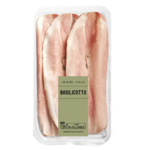 SZYNKA GOTOWANA PROSCIUTTO COTTO Z BAZYLIĄ PLASTRY BEZGLUTENOWA BIO 100 g - PRIMAVERA (1 szt.)