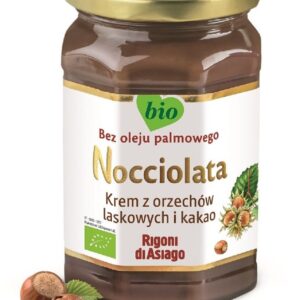 KREM Z ORZECHÓW LASKOWYCH I KAKAO BEZGLUTENOWY BIO 650 g - RIGONI DI ASIAGO (NOCCIOLATA) (1 szt.)