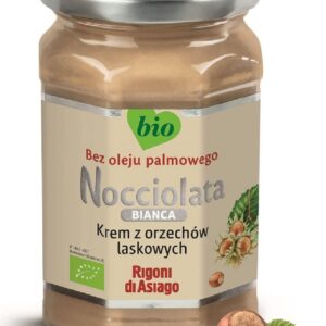 KREM Z ORZECHÓW LASKOWYCH BIAŁY BEZGLUTENOWY BIO 250 g - RIGONI DI ASIAGO (NOCCIOLATA) (1 szt.)