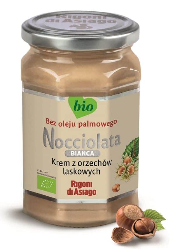 KREM Z ORZECHÓW LASKOWYCH BIAŁY BEZGLUTENOWY BIO 250 g - RIGONI DI ASIAGO (NOCCIOLATA) (1 szt.)