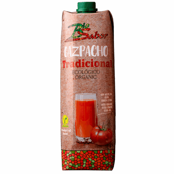 GAZPACHO (HISZPAŃSKA ZUPA WARZYWNA) BIO 1 L - BIOSABOR (2 szt.)