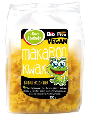 MAKARON (KUKURYDZIANY) DLA DZIECI ŻABKI BEZGLUTENOWY BIO 250 g - APOTHEKE (1 szt.)