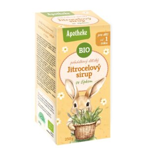 SYROP DLA DZIECI Z BABKI LANCETOWATEJ I DZIKIEJ RÓŻY OD 1 ROKU ŻYCIA BIO 250 g - APOTHEKE (2 szt.)