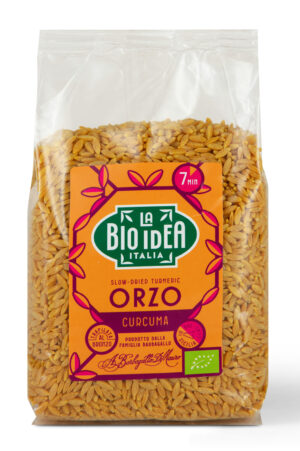 MAKARON (ORZO Z KURKUMĄ I CZARNYM PIEPRZEM) BIO 400 g - LA BIO IDEA (1 szt.)