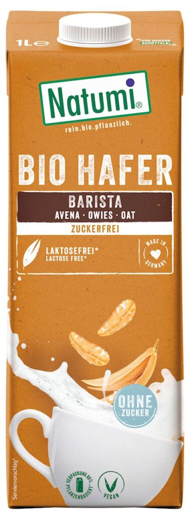NAPÓJ OWSIANY BARISTA BEZ CUKRU BIO 1 L - NATUMI (1 szt.)