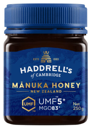 MIÓD MANUKA MGO 83+ 250 g - HADDRELL'S OF CAMBRIDGE (1 szt.)