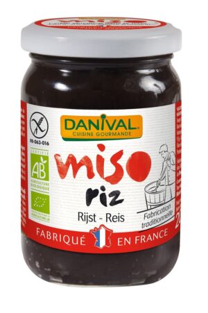 MISO RICE (PASTA Z SOI I RYŻU) BEZGLUTENOWE BIO 200 g - DANIVAL (1 szt.)