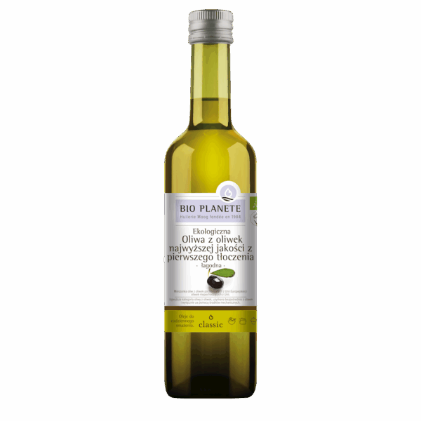 OLIWA Z OLIWEK EXTRA VIRGIN ŁAGODNA BIO 500 ml - BIO PLANETE (1 szt.)