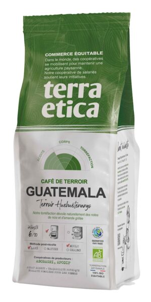KAWA MIELONA ARABICA 100 % GWATEMALA FAIR TRADE BIO 250 g - TERRA ETICA (1 szt.)