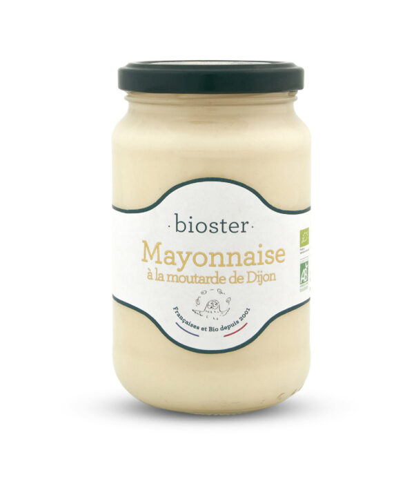 MAJONEZ JAJECZNY Z MUSZTARDĄ DIJON BIO 325 g - BIOSTER (1 szt.)