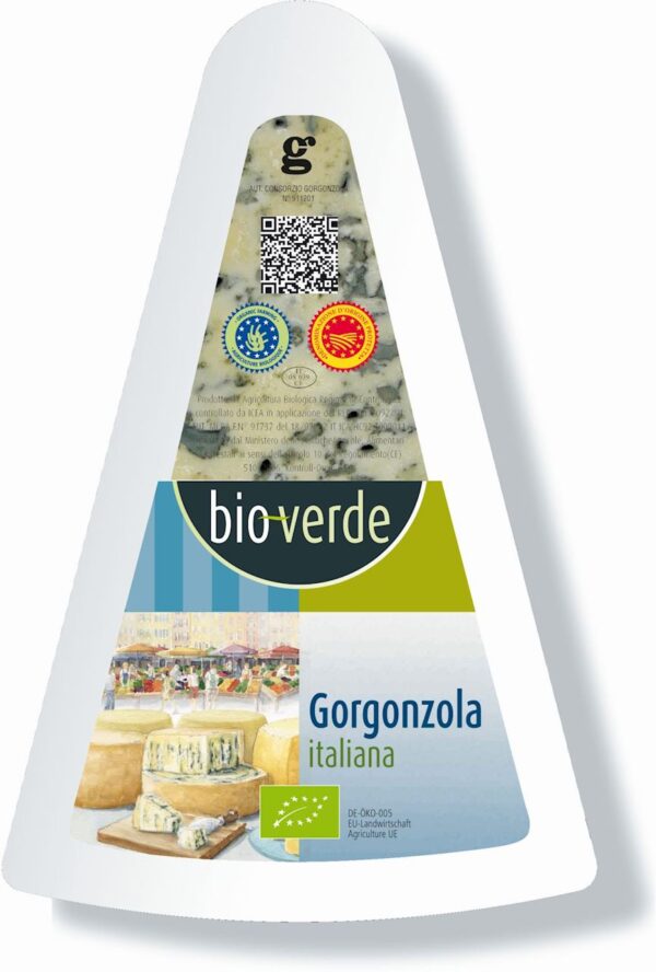 SER GORGONZOLA BIO 125 g - BIO-VERDE (1 szt.)