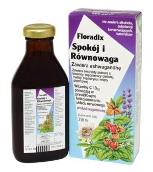 SPOKÓJ I RÓWNOWAGA W PŁYNIE BEZGLUTENOWY 250 ml - SALUS (FLORADIX) (1 szt.)