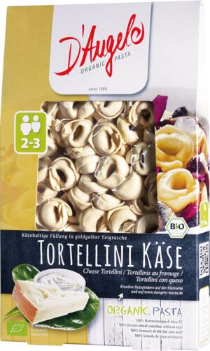 TORTELLINI Z SEREM BIO 250 g - D`ANGELO (1 szt.)
