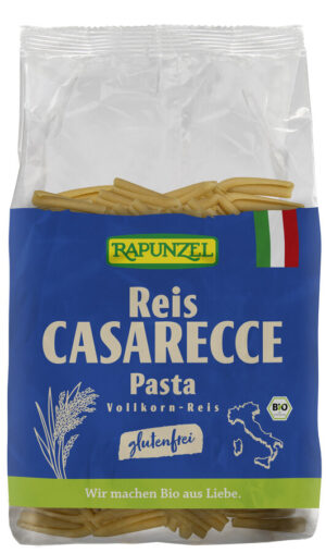 MAKARON (RYŻOWY RAZOWY) CASARECCE BEZGLUTENOWY BIO 250 g - RAPUNZEL (1 szt.)