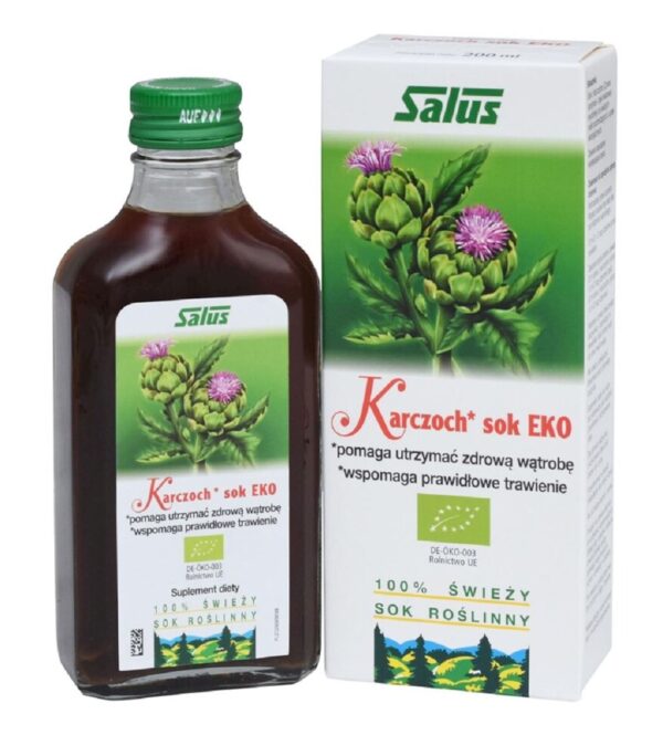 SOK Z KARCZOCHA BIO 200 ml - SALUS (1 szt.)