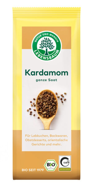 KARDAMON ZIARNO BIO 50 g - LEBENSBAUM (1 szt.)