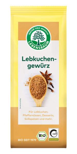 PRZYPRAWA DO PIERNIKA BIO 50 g - LEBENSBAUM (PRODUKT SEZONOWY) (2 szt.)
