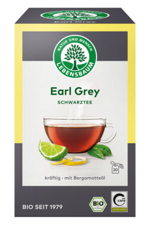 HERBATA CZARNA EARL GREY BIO (20 x 2 g) 40 g - LEBENSBAUM (2 szt.)