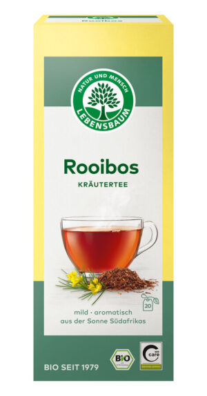 HERBATKA ROOIBOS BIO (20 x 1,5 g) 30 g - LEBENSBAUM (2 szt.)