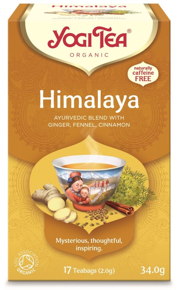 HERBATKA HIMALAYA BIO (17 x 2 g) 34 g - YOGI TEA (2 szt.)