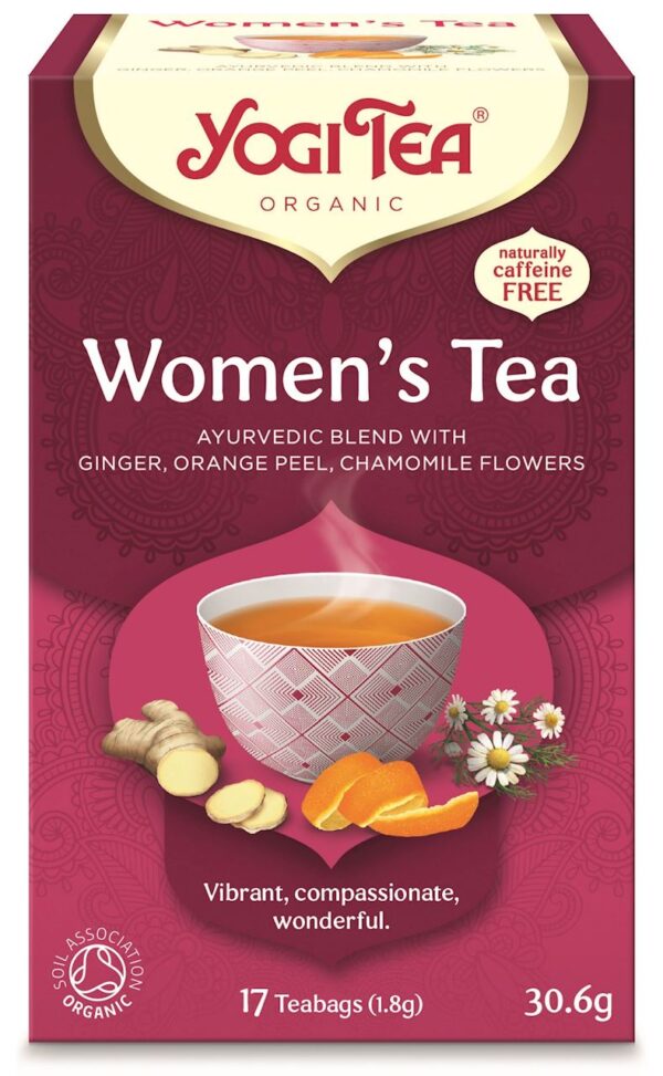 HERBATKA DLA KOBIET (WOMEN'S TEA) BIO (17 x 1,8 g) 30,6 g - YOGI TEA (2 szt.)