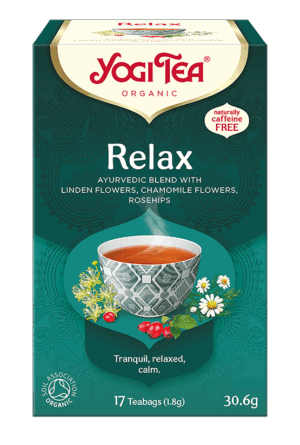 HERBATKA RELAX BIO (17 x 1,8 g) 30,6 g - YOGI TEA (2 szt.)