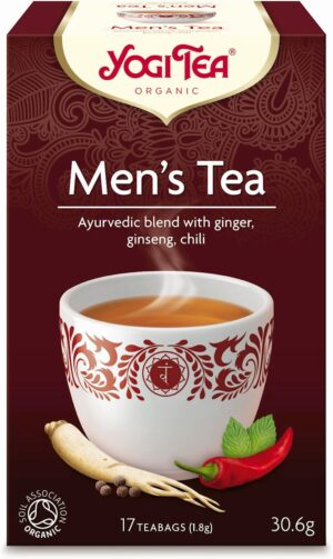 HERBATKA DLA MĘŻCZYZN (MEN'S TEA) BIO (17 x 1,8 g) 30,6 g - YOGI TEA (2 szt.)