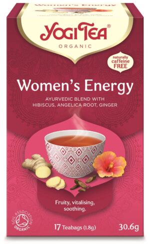 HERBATKA DLA KOBIET - ENERGIA (WOMEN'S ENERGY) BIO (17 x 1,8 g) 30,6 g - YOGI TEA (2 szt.)