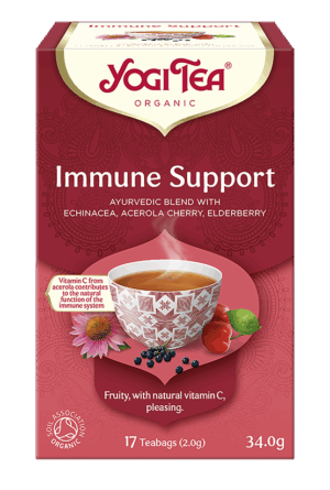 HERBATKA NA ODPORNOŚĆ (IMMUNE SUPPORT) BIO (17 x 2 g) 34 g - YOGI TEA (2 szt.)