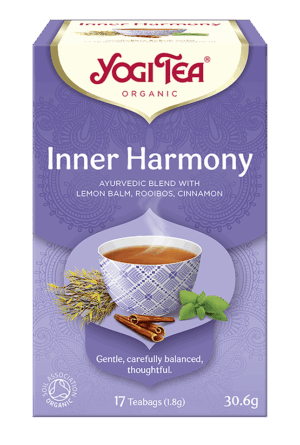 HERBATKA WEWNĘTRZNA HARMONIA (INNER HARMONY) BIO (17 x 1,8 g) 30,6 g - YOGI TEA (2 szt.)